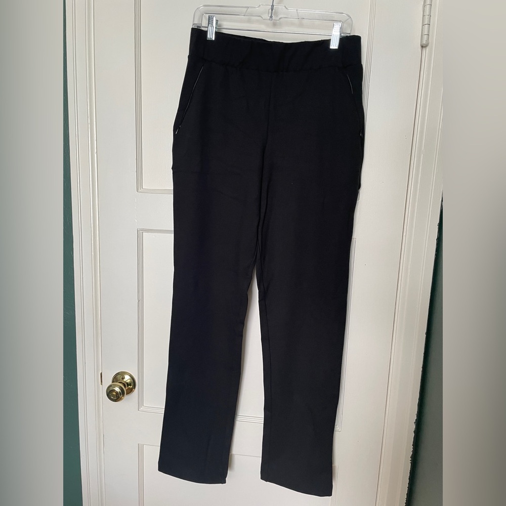 Universal Standard Smart Signature Ponte Pants Long in Black
